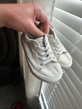 Polo by Ralph Lauren Kids White Canvas Sneakers